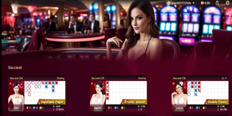 cách chơi Baccarat