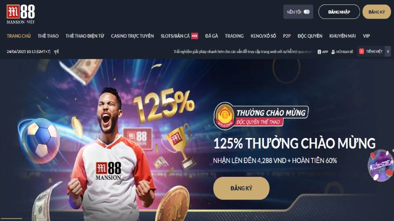 m88 cá cược trực tuyến