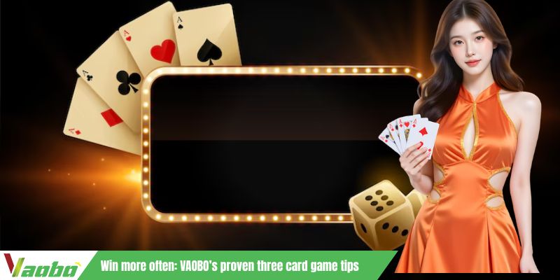 three card game play