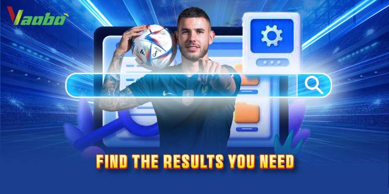 An image of Find the results you need