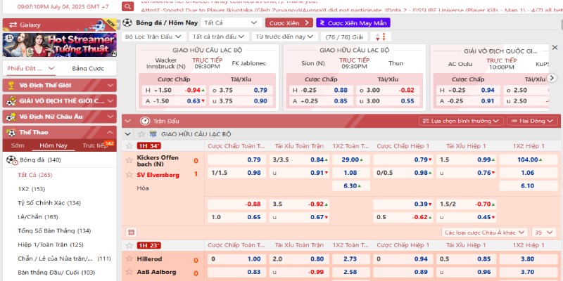 Cược thể thao 12 Bet Mobile