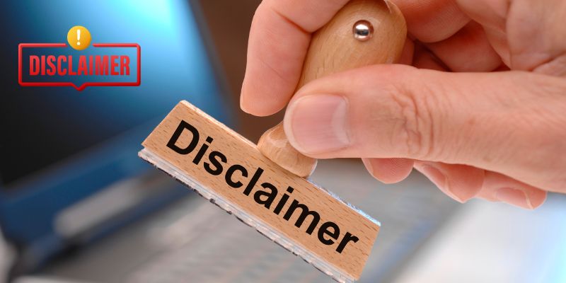 An image of Disclaimer