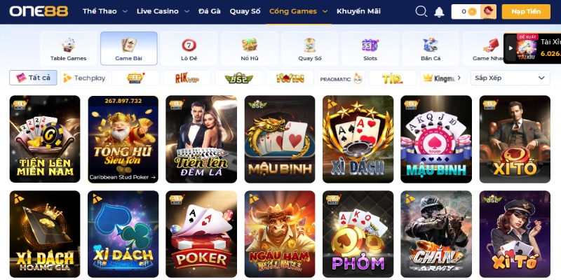Game bài ONE 88