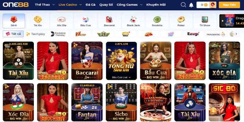 Live Casino ONE 88
