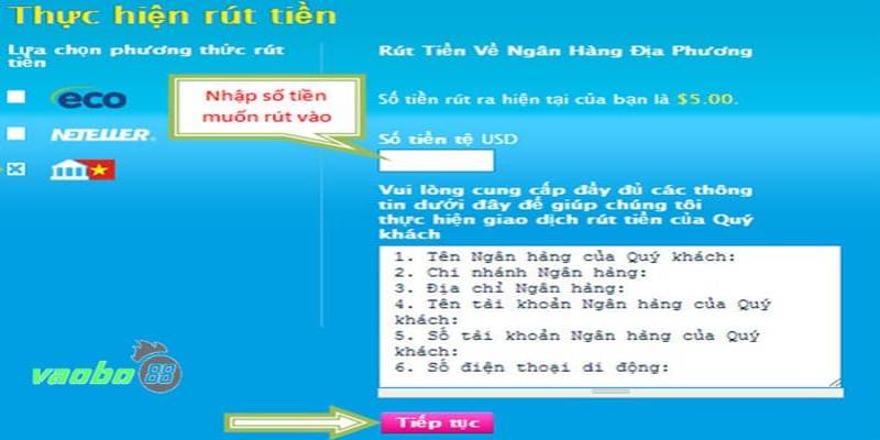 rút tiền Happyluke