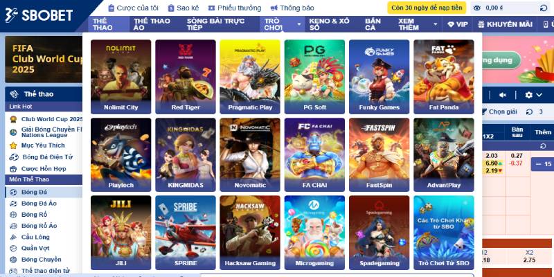 Sbobet VN