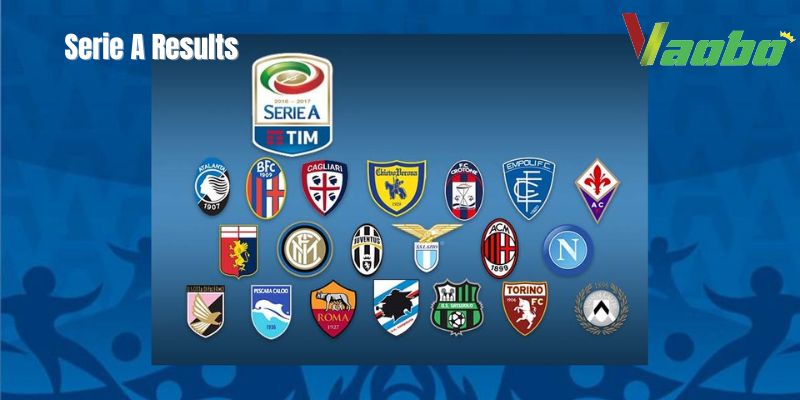 An image of Serie a results