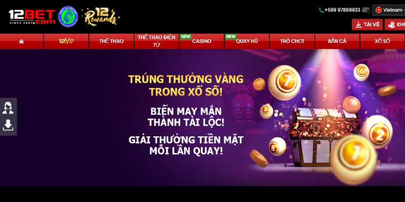 Xổ số 12Bet